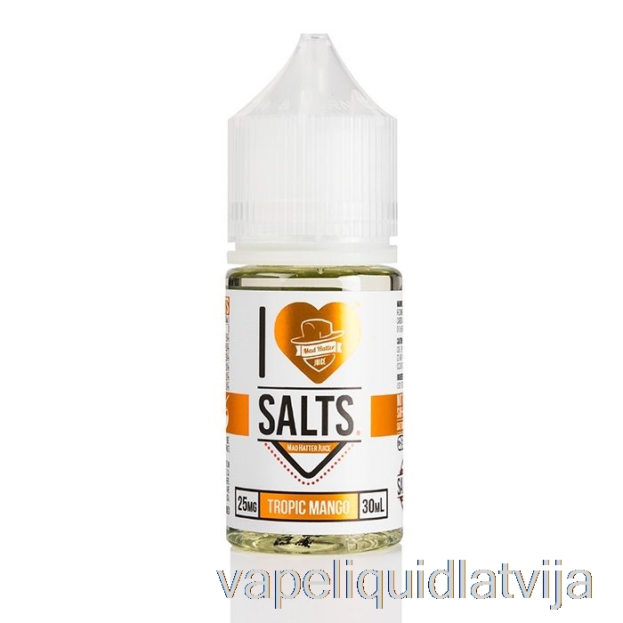 Tropiskais Mango - I Love Salts - 30ml 25mg Vape šķidrums